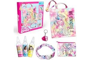 Abeec Barbie Tie Dye Kit with Tote Bag, Purse and Headband. Fashion Design Accessories, Fun Arts and Crafts, Educational Toys for Girls
