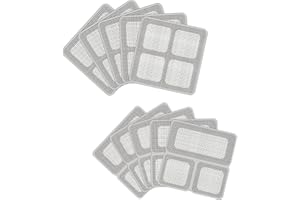 DEREINE Réparation de Fenêtre Kit, Patch Repare Moustiquaire 10 Pcs, Ruban Adhesif Reparation Moustiquaire, Adhésif Fibre de Verre pour Filet Moustiquaire Fenêtre Porte Anti-Insectes Anti-moustiques
