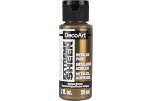 DecoArt Americana Extreme Sheen - Tarro de pintura, acrílico, bronce antiguo, 59 ml (paquete de 1)