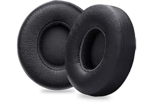 YOCOWOCO Replacement Ear Pads Cushions for Beats Solo 2 Wireless/Solo 3 Wireless On-Ear Headphone, Earpads with PU Leather and Memory Foam,Black