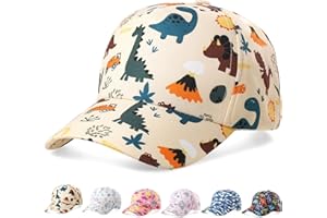 Initlove Girls Boys Baseball Cap Kids Adjustable Sun Hat Cartoon Toddler Cap for Ages 2-5Y
