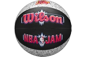 Wilson Ballon de Basket NBA Jam, pour l'extérieur et l'intérieur