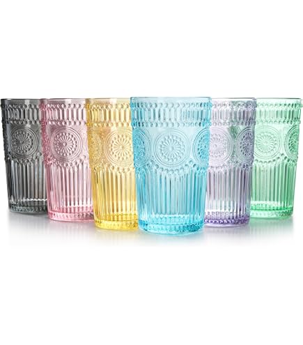 Bormioli Rocco Barshine Longdrink-Gläser – 6er Set, 38 Cl, Klares Glas