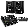 M-Audio Recording Bundle - AIR 192x4 USB C Audio Interface with 1 XLR in, BX3 3.5" Studio Monitor Speakers Pair and Music Production Software