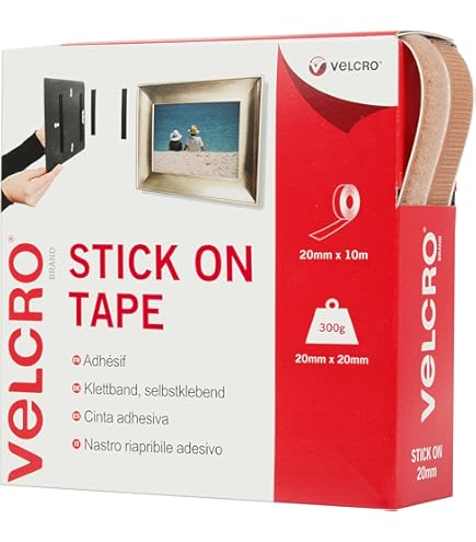 Cyclingcolors Scratch Autocollant Rond Double Face Pastille Scratch Autocollant Crochets Boucles Création Couture Carterie DIY Artisanat 126 Paires 10mm, Transparent