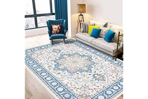 YAOMAISI Tappeto, pelo corto e morbido,design moderno, ideale per soggiorni e corridoi,design tradizionale multicolore (120x180cm)