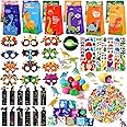 146 PCS Dinosaur Party Favors For 12 Kids, Dinosaur Birthday Party Supplies, Dinosaur Goodie Bags for Boys Girls Birthday, Dinosaur Gifts Bags Fillers Pinata Stuffers, Dinosaur Themed Party Toys