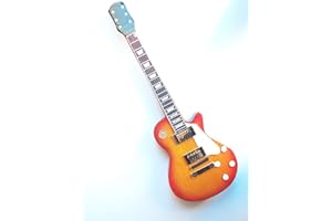 MUSIC LEGENDS COLLECTION Aimant de réfrigérateur en Bois en Forme de Guitare -LED Zeppelin - Jimi Page