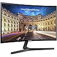 Samsung Monitor CF39 (‎C24F396), Curvo (1800R) , 24", 1920x1080 (Full HD), VA, 60 Hz, 4 ms, FreeSync, HDMI, D-Sub, Ingresso A