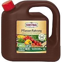 Substral Naturen Bio Pflanzen-Nahrung, Rein pflanzlicher, veganer Universal-Flüssigdünger für Zierpflanzen, Obst…