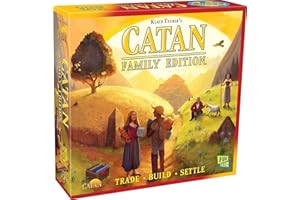 Mayfair Games CATAN rodzinne wydanie | gra planszowa | wiek 12+ | 3-4 gracze | czas odtwarzania 60-90 minut