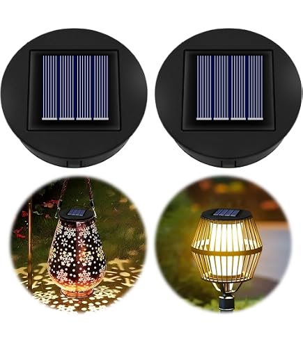Solarleuchten Ersatzteile – 10x Leiterplatte Mit I-förmigem Induktor & LED-Perlen, Für Solar-Rasenlichter, Weihnachtsbeleuchtung & Mehr