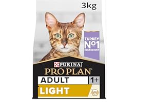 PURINA PRO PLAN PRO PLAN® Adult 1+ LIGHT Rich in Turkey Dry Cat Food 3kg