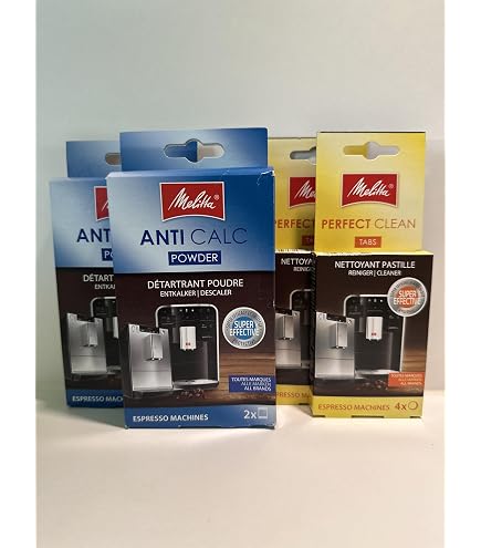 NaschLager Lot de 2 tablettes de nettoyage compatibles avec les machines à café Melitta Perfect Clean Tabs (8 pièces) - Tablettes de nettoyage compatibles avec Melitta Caffeo Solo Barista CI Passione NaschLager Lot de 2 tablettes de nettoyage compatibles avec les machines à café Melitta Perfect Clean Tabs (8 pièces) - Tablettes de nettoyage compatibles avec Melitta Caffeo Solo Barista CI Passione