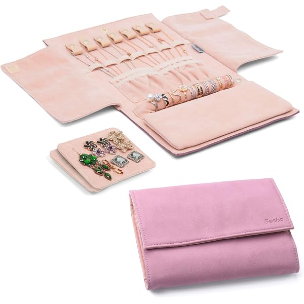 Custodia Portagioielli Da Viaggio In Pelle PU – Mini Borsa 5,5x6 Cm Per Collane, Bracciali E Contanti, Perfetta Per Regali