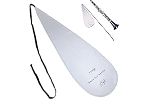 KUKYO Clarinet cleaning swab, quality and absorbable and duarable, good for seasoned player of clarinet or soprano sax, good for any lever of player easy to envirement and human body, good gift.