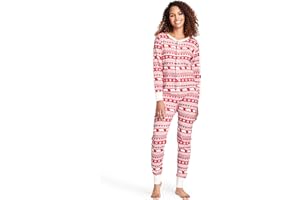 Hatley Fair Isle Bear & Moose Family Union Suits Grenouillère Femme