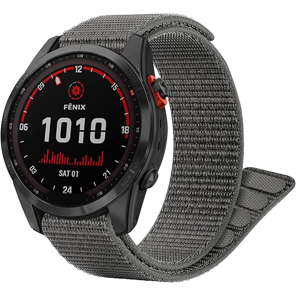 Garmin Explore Cinturino Elastico In Tessuto Da 22mm 26mm Per