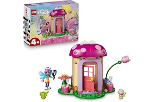 LEGO Gabby's Dollhouse Kattälvans trädgårdshus 11212 | Leksak för pojkar och flickor från 4 år, byggset med minidocka av Gabby, tillbehör för dockhus, kattfigur, present, 103 delar
