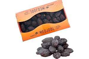 ‎BODESA VALORE 800g Premium Qualität Jumbo Medjoul Datteln | Frische Datteln 100% Natürlich, Ohne Zuckerzusatz, Gesunder Snack, Energiequelle (1 Paket Medjoul Datteln)