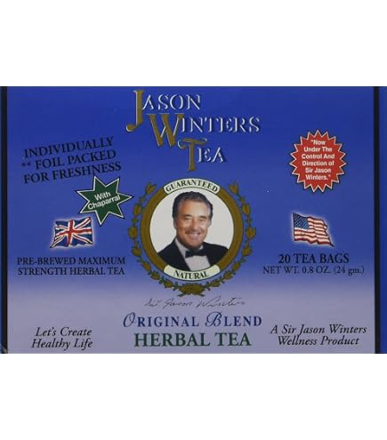Jason Winters Winters, Pre-Brewed Maximum Strength Herbal Tea