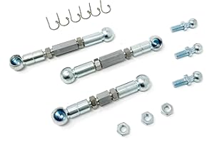 M.S-handel - Tieferlegungskit Airmatic Koppelstangen Luftfahrwerk - Zubehör kompatibel mit Audi Mercedes S W221alle Baujahre - Stufenlos einstellbar - Premium Version ohne Software-Update (V4)