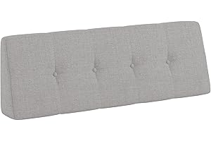 chilly pilley Cojín De Palé Cojín De Palé Acolchado Soporte De Palé para Europalés Sofá De Palés (Plata 120 x 40 x 20/10 cm)