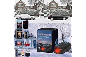ZXCVBNN Advanced Electromagnetic Antifreeze Snow Removal Deicer Vehicle Microwave Car Deicer Antifreeze Vehicle Microwave Molecular Deicing Instrument Fast Efficient Snow Removal, Automobile Aroma Diffusers