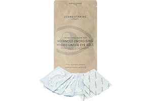Dermavitamins Advanced Energising Hydro Under Eye Gel Patches - for Dry Tired Under Eyes (8 Pack)