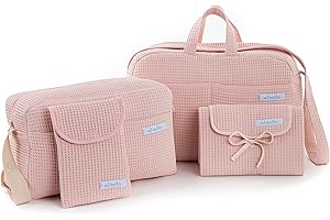 mi bollito - Pack Esencial para Mamás, Papás y Bebés: Bolsa de maternidad, bolso de paseo, cambiador portátil y organizador de pañales y toallitas. Fabricado en España.