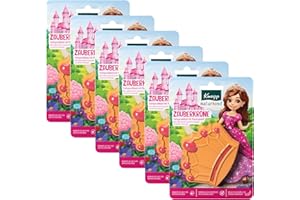 Kneipp Naturkind Lot de 6 bombes de bain à la couronne magique avec parfum à la maracuja Pour peau sensible des enfants