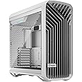 Fractal Design Torrent White E-ATX Tempered Glass Window High-Airflow Mid Tower Computer Case