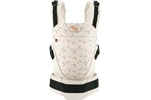 manduca XT Porte-bébé > < Porte-enfant, coton bio, 3 positions de portage (ventral, dorsal & sur la hanche) pour nouveau-nés dès la naissance & bébés (3,5-20kg) (Rainbow Day)