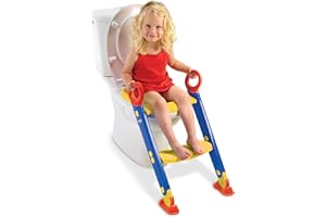 Keter LP/225012-LP Toiletten Trainer XL, blau/rot/gelb