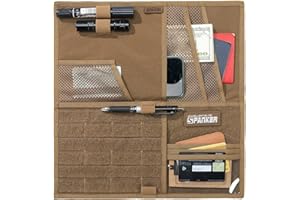 EXCELLENT ELITE SPANKER Tactical Sun Visor Organizer,Car Multi-functional Nylon Storage Pouch,Car Sun Visor Organizer with Multi-Pocket