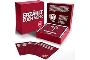 SIMON UND JAN Simon & Jan Spiel für Paare – ERZÄHLT EUCH MEHR - Geschenk für Partner - Gesellschaftsspiel für 2 Personen - Paarspiel - Kommunikationsspiel
