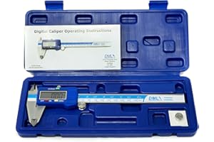 DIGITAL MICROMETERS LTD DML 150mm 6 Inch Digital Vernier Caliper High Quality 12 Months Warranty