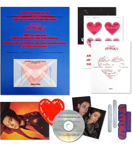 KAKAO M ENHYPEN - BORDER : CARNAVAL (2e Mini Album) Album Extra Fotokaarten Set (UP HYPE DOWN ver. SET