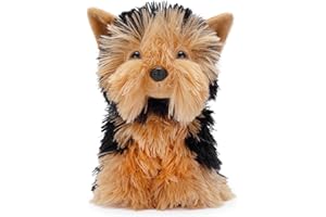Zappi Co Rob the Yorkshire Terrier Plush Toy Dog (22cm) Yorkie Rascal – Soft Cuddly Recycled – Feisty Furry Friend