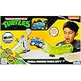 TEENAGE MUTANT NINJA TURTLES SHELL RIDERS TRICK CITY, Includes exclusive Leonardo diecast vehicle, dioramas and villains! AGE 3+