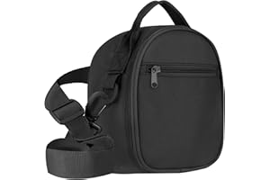 ACE Custodia per auricolari imbottita - Custodia per auricolari adatta a MSA Sordin Supreme, Impact Sport, Impact PRO, Sportac, Howard Leight Sync, Colore: Nero