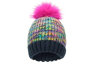 Mountain Warehouse Fluff Bomb Berretto per Bambini - Cappello Pom Pom, Berretto Caldo, Copricapo Leggero, Elegante - Accessorio Invernale per Bambini per Esterno