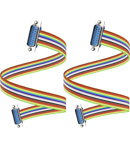 Set 5 Tappi Antipolvere Per Connettori D-Sub 9 Pin E HD 15 Pin - Protezione Per Computer E Informatica - Foto 5