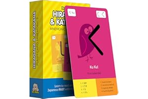 Dr. Moku Cartes flash Hiragana et Katakana - Apprenez le japonais pour les débutants