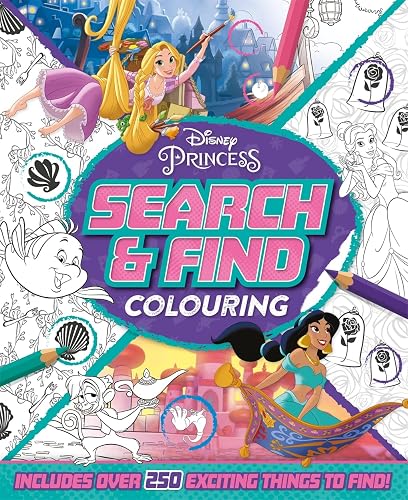 #89 — Disney Princess: Search & Find Colouring