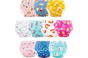 Cogindss Xmrlvn Baby Töpfchen Trainingshose für Jungen und Mädchen 2-6 Jahre,8 Stück