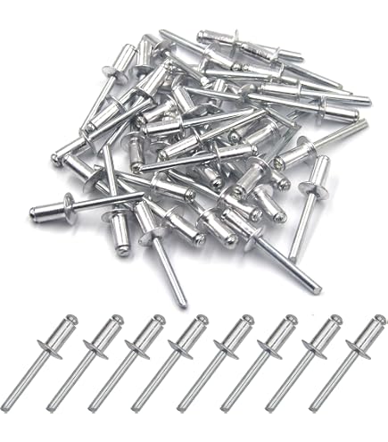 Blindnieten Flachkopf Blindnieten 4,0x10 Mm Flachkopf – Alu/Stahl, Antrazitgrau (RAL 7016), Verschiedene Packungsgrößen Popnieten RAL 7016 Klemmbereich 5-6 5mm