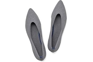 Frank Mully Frauen Spitze Zehe Ballett flach Strickkleid Schuhe Low Wedge Flache Schuhe Komfort Slip On Flats Schuhe für Frau Klassische Schuhe