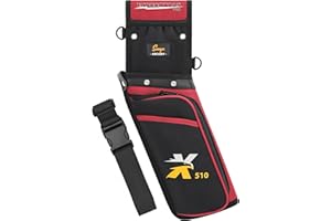 Sunya Bogenschießen köcher für Pfeile. Inklusive praktischer Taschen und Nylongürtel.