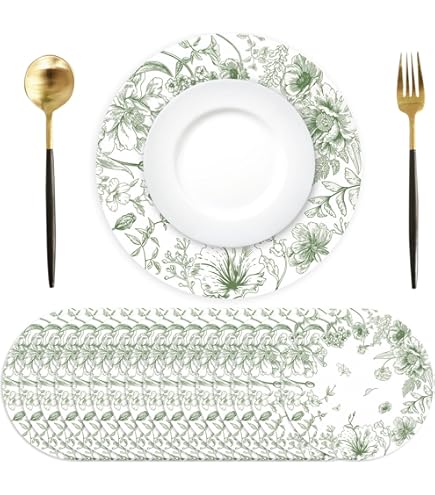 Lady Clare Lot de 6 sets de table Scènes de chasse